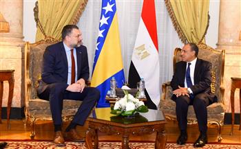 وزير الخارجية يؤكد لنظيره البوسني ضرورة دفع علاقات التعاون الاقتصادي والتجاري بين البلدين