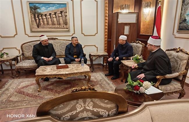 قيادات "الأوقاف" تستقبل وفود الإمارات والصين المشاركة بالمؤتمر الـ36 "للأعلى للشئون الإسلامية" 