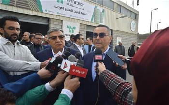 وزير الاستثمار ومحافظ الدقهلية يعقدان لقاء صحفيا عقب جولتهما في المنطقة الاستثمارية بـ ميت غمر 