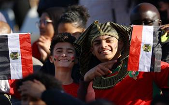 كأس أمم أفريقيا.. الجماهير المصرية تدعم المنتخب الوطني أمام نيجيريا