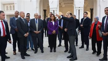 وزيرة التنمية المحلية ومحافظ القاهرة يفتتحان تطوير كابريتاج حلوان