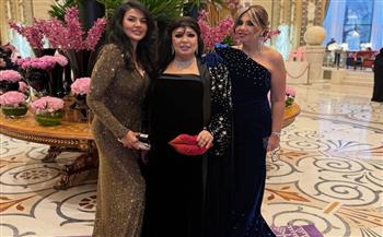 فيفي عبده وابنتها مع بوسي شلبي في أحدث ظهور