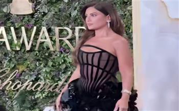 صبا مبارك تتألق بالأسود