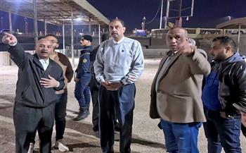 محافظ سوهاج يتفقد منطقة ونفق الشهيد اللواء نبيل فراج ويوجه بتطويرها خلال شهرين