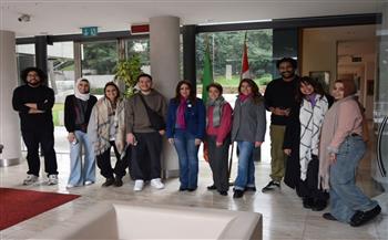 الأكاديمية المصرية للفنون بروما تستقبل الفائزين بجائزة الدولة للإبداع 