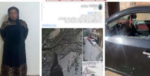 كشف ملابسات فيديو تحطيم سيارة ببورسعيد وضبط مرتكبة الواقعة