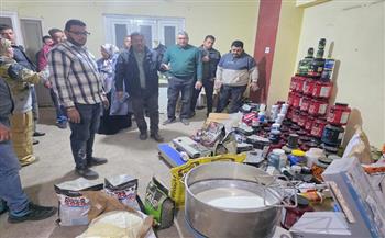 محافظ الجيزة: غلق وتشميع منشأة غير مرخصة لتعبئة مكملات غذائية مجهولة المصدر بحي الطالبية