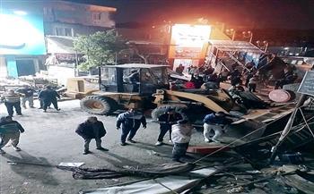 محافظ الجيزة: إزالة 21 كشكًا مخالفًا وإشغالات بميدان المنيب لإعادة الانضباط