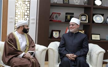 مفتي الجمهورية يستقبل وزير الأوقاف والشؤون الدينية بسلطنة عمان والوفد المرافق له بدار الإفتاء