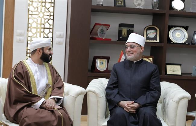 مفتي الجمهورية يستقبل وزير الأوقاف والشؤون الدينية بسلطنة عمان والوفد المرافق له بدار الإفتاء