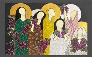 «هي».. معرض تشكيلي يحتفي بالمرأة والحياة في قاعة وهبة