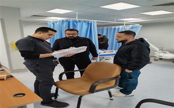 مرور إدارة الرعاية الحرجة والعاجلة بصحة البحر الأحمر على مستشفى الغردقة العام