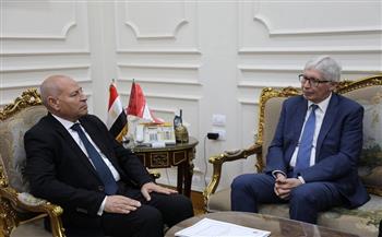 محافظ القاهرة يبحث مع سفير بيرو سبل تعزيز التعاون فى مجالات الثقافة والتراث والسياحة والتعليم