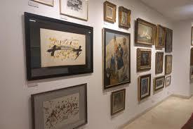   يحمل ألوان الفنان فاروق حسنى وذكرياته  «المتحف الصغير»  «تحفة» الفن التجريدى