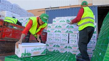 بالصور.. "الأورمان" تعلن تجهيز 800 ألف كرتونة مواد غذائية لتوزيعها خلال شهر رمضان