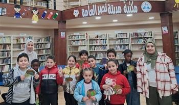 ورشة حكي تفاعلية متميزة بعنوان "جسم الإنسان" بمكتبة مدينة نصر العامة