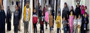 ضبط 13 شخصًا لاستغلالهم 19 طفلًا في التسول وبيع السلع بالقاهرة والجيزة