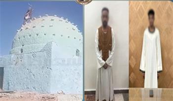 الداخلية تكشف المتسبب في تحطيم مقام في أسوان 