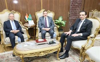 محافظ المنوفية يلتقى نقيب أطباء مصر لبحث وتعزيز سبل التعاون المشترك ومناقشة عدد من الموضوعات لدعم القطاع الصحي