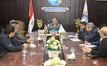 رئيس مياه الغربية يبحث مع 909 الحربي آليات توطين صناعة الطلمبات والمولدات