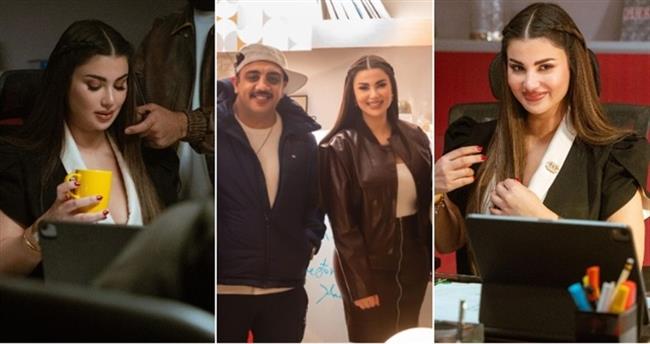 الصور الأولى لهدى الإتربي من فيلم «101 مطافي»