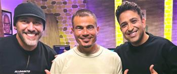 على أنغام «ابتدينا».. فيديو عفوي يجمع عمرو مصطفى وتامر حسين