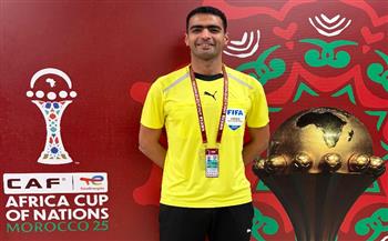 كأس أمم أفريقيا.. حسام عزب حكم فار مساعد للقاء جنوب أفريقيا والكاميرون