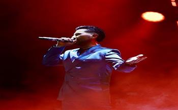 أحمد سعد يشارك جمهوره حفل رأس السنة في الشارقة