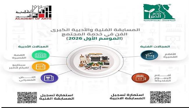انطلاق الموسم الأول للمسابقة الفنية والأدبية الكبرى تحت شعار «الفن في خدمة المجتمع»