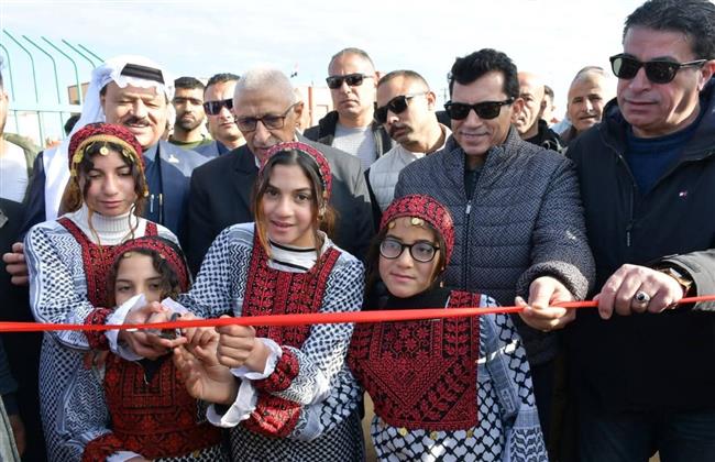 وزير الشباب والرياضة يفتتح أعمال تطوير مركز شباب مدينة الشيخ زويد