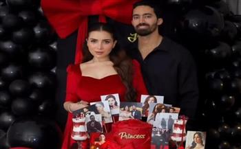 برسالة رومانسية.. زوج مي عز الدين يعايدها في يوم ميلادها