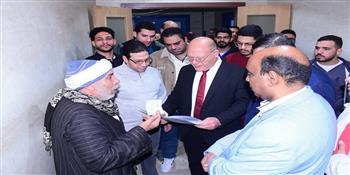 رئيس جامعة سوهاج يتفقد مستشفى الطوارئ الجديد ويطمئن على مستوى الرعاية الصحية