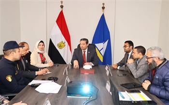 محافظ دمياط يتابع مع رئيس الإدارة المركزية للصحة النفسية الموقف التنفيذي بمستشفى الصحة النفسية وعلاج الإدمان 
