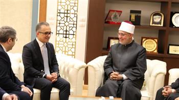 مفتي الجمهورية يبحث مع رئيس لجنة العمل مع المنظمات الدينية بأذربيجان سُبل التعاون المشترك