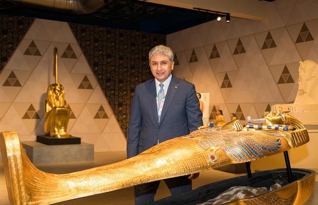 وزير السياحة والآثار يفتتح معرض الملك «توت عنخ آمون» بالجناح المصري المُشارك بمعرض FITUR 2026