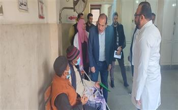 نائب وزير الصحة يتفقد مستشفيات "حلوان العام والمنيرة العام والحوض المرصود" بالقاهرة