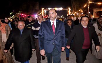 محافظ سوهاج يفتتح أعمال تطوير ورفع كفاءة مدخل مدينة طهطا القبلي