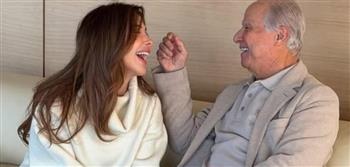 نانسي عجرم تشارك جمهورها لقطات عائلية مع والدها 