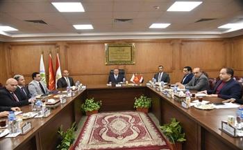 محافظ بورسعيد يترأس اجتماع مجلس إدارة المنطقة الحرة 