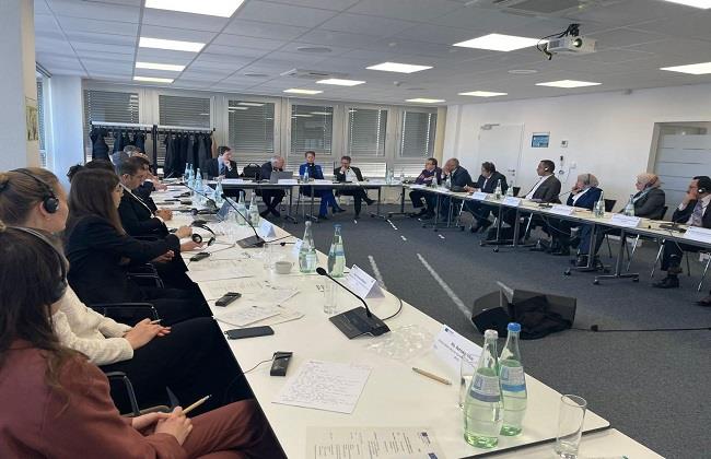 رئيس الرقابة على الصادرات يبحث مع نظيره الألماني التعاون المشترك 