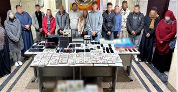 ضبط تشكيل عصابي دولي للنصب على المواطنين عبر منصة إلكترونية وهمية