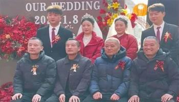 زفاف أسطوري نادر يهزّ الصين.. زواج 4 توائم في ليلة واحدة