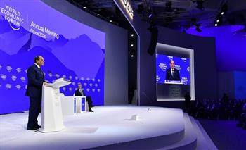 نشاط الرئيس السيسي في اليوم الثاني لمشاركته في منتدى دافوس 2026 (صور)
