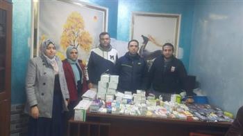 صحة المنوفية: غلق مركز مخالف لعلاج الادمان بالباجور وضبط كميات كبيرة من الأدوية غير المرخصة