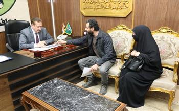 محافظ المنوفية يوجه بصرف مساعدات مالية وعينية لعدد من الحالات الإنسانية