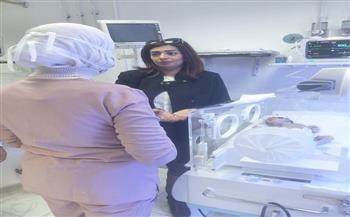 مرور إدارة الطب العلاجي بصحة البحر الأحمر على مستشفى الغردقة العام