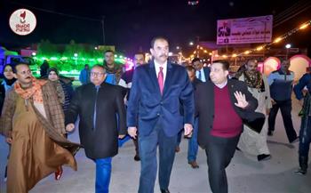 محافظ سوهاج يفتتح تطوير ورفع كفاءة مدخل مدينة طهطا القبلي ويتفقد توسعة الطريق