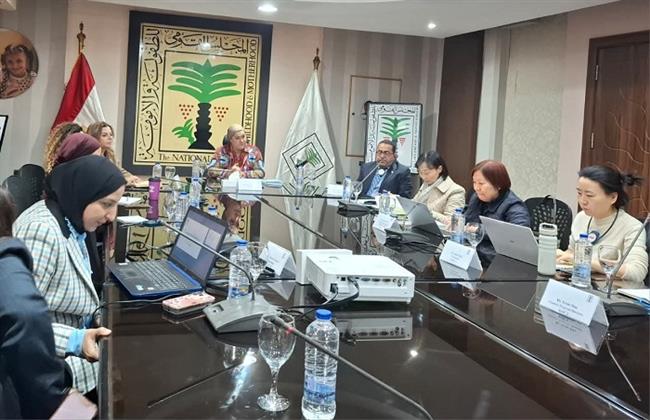 رئيسة القومي للطفولة والأمومة تستقبل وفدًا من الوكالة الكورية للتعاون الدولي