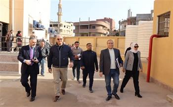 محافظ القليوبية يتفقد مجزر كفر شكر "النصف آلي" بعد الانتهاء من تطويره