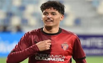 الدوري الممتاز.. محمد عبد الله يحتفل بشكل خاص بأول أهدافه مع سيراميكا